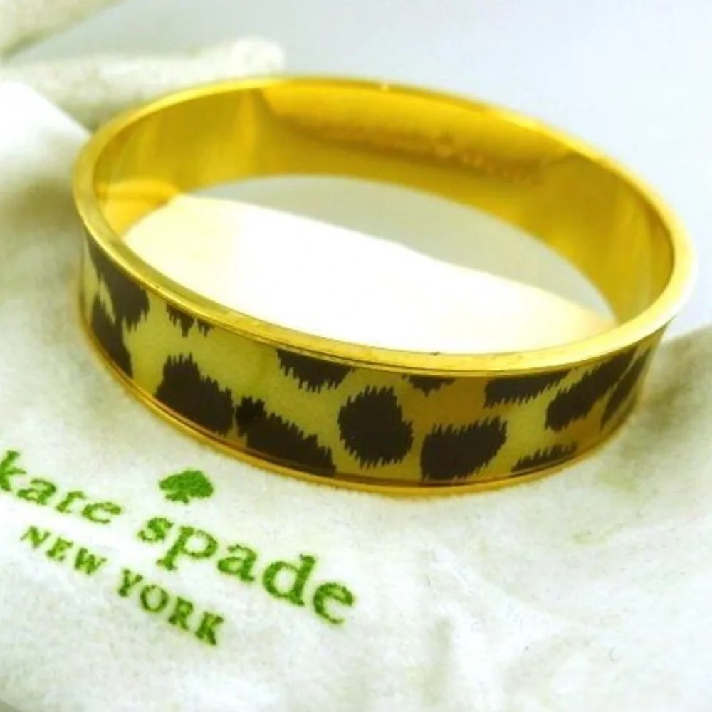 KateSpade Leopard Print Bangle Bracelet 1109 - Picture 4 of 4